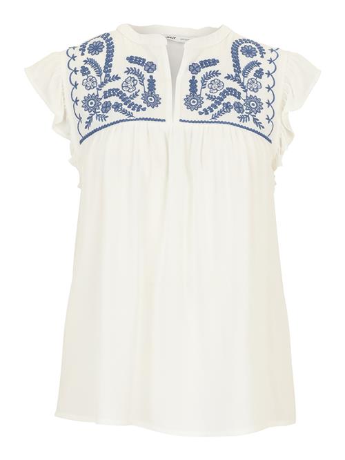 Only Tall Bluse 'ONLVESTINE'  ensian / hvid