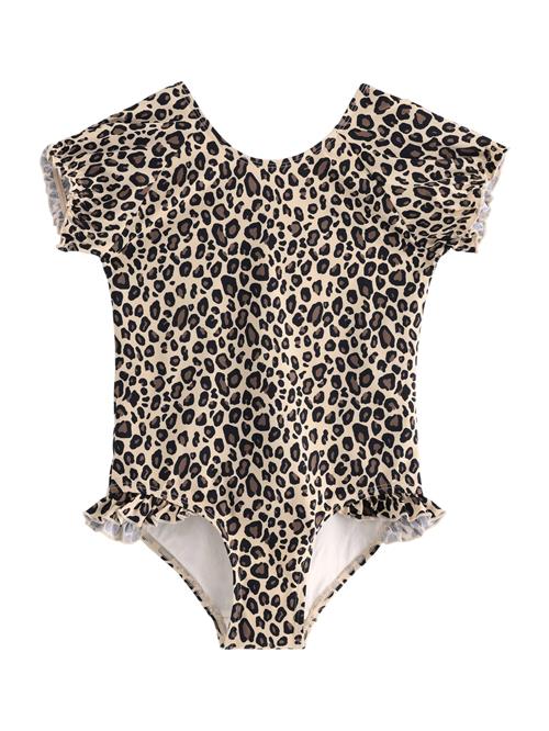 Lindex Badedragt  lysebeige