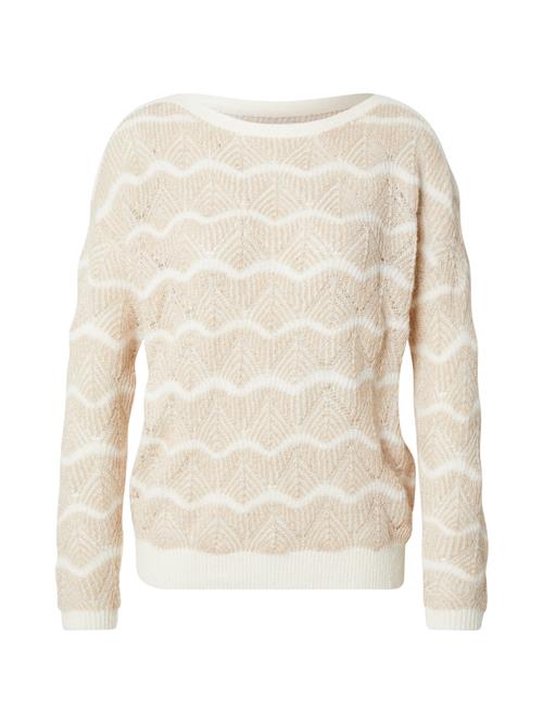 BONOBO Pullover 'AJOUMISSOF'  beige / lysebeige