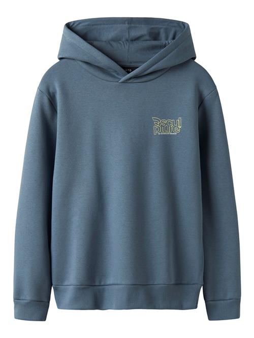 LMTD Sweatshirt  røgblå / gul / hvid