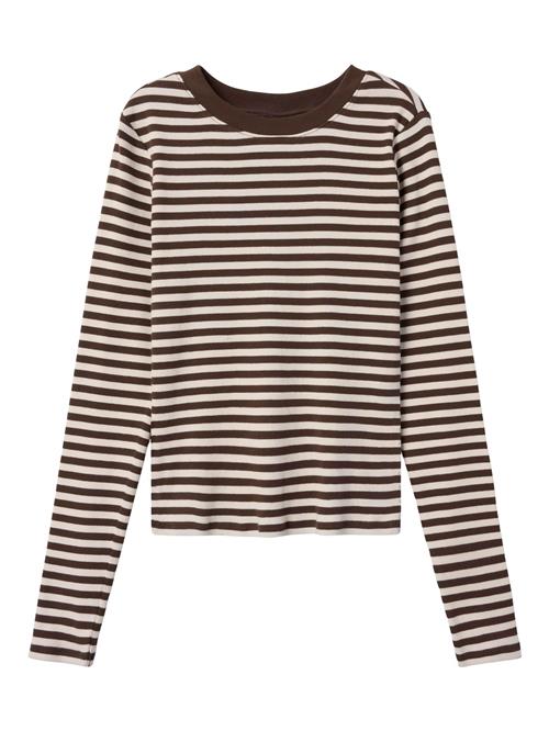 LMTD Bluser & t-shirts  brun / hvid