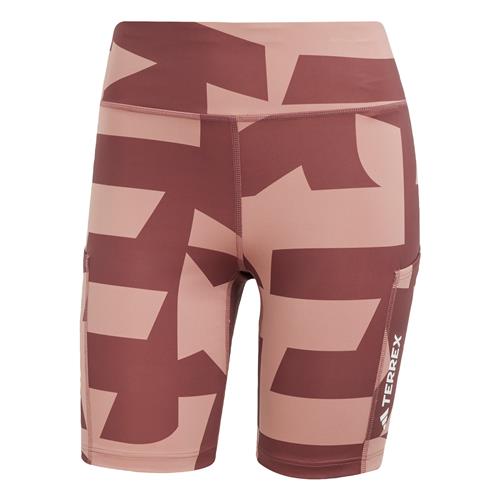 ADIDAS TERREX Udendørs bukser  pudder / burgunder / hvid
