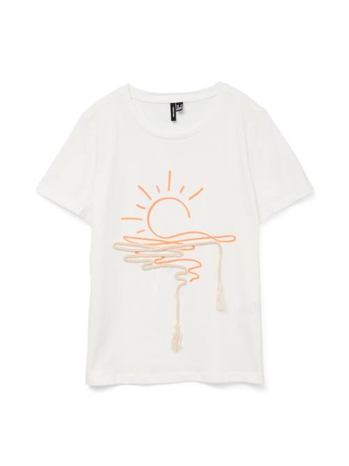 VERO MODA Shirts  beige / orange / hvid