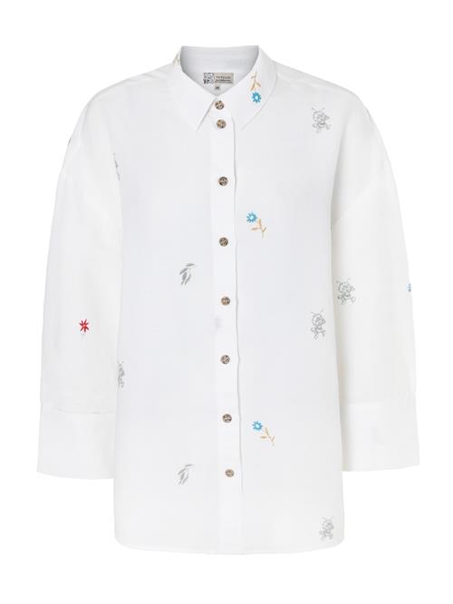 TATUUM Shirts 'Mayanka'  blandingsfarvet / hvid