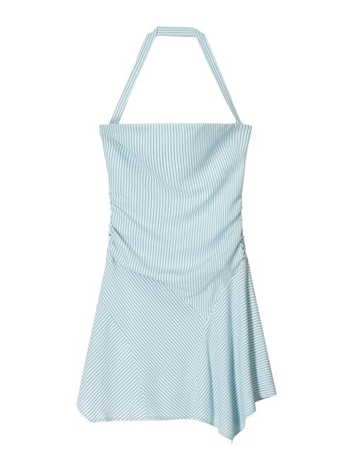 Bershka Kjole  marin / lyseblå