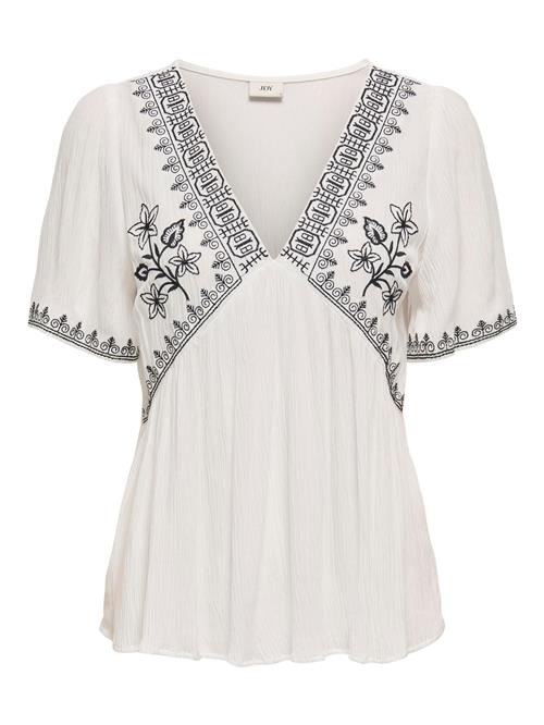 JDY Bluse 'JDYHarper'  sort / hvid