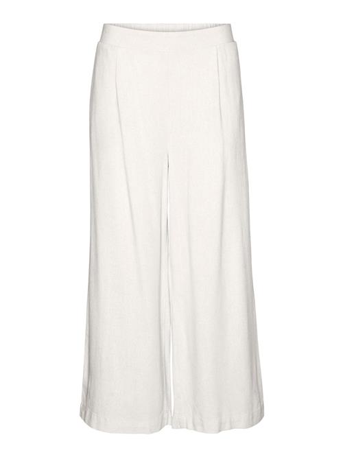 VERO MODA Bukser med lægfolder 'VMMymilo'  offwhite
