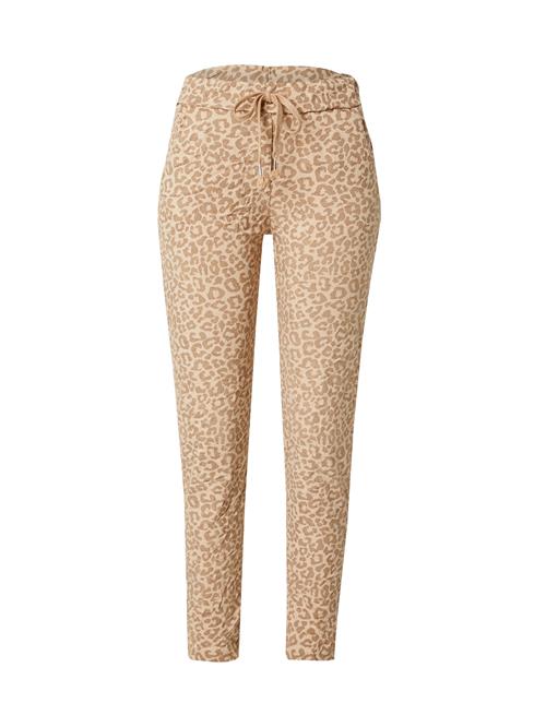 ZABAIONE Bukser 'He44ri'  beige / brokade
