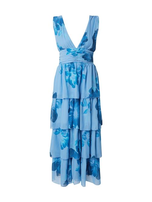 VILA Coctailkjole 'VIMONE'  navy / royalblå / himmelblå