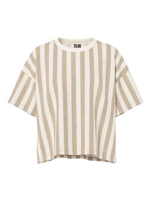 PIECES Sweatshirt 'PCChilli'  brun / offwhite
