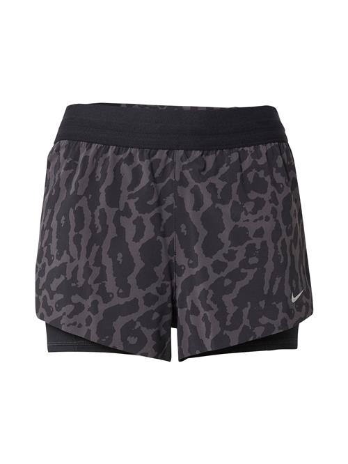 NIKE Sportsbukser  antracit / sort / hvid