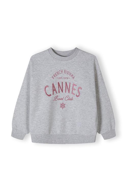 MINOTI Sweatshirt  grå / melon
