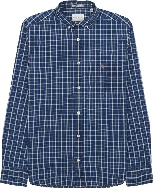 Gant Indigo Check Skjorte