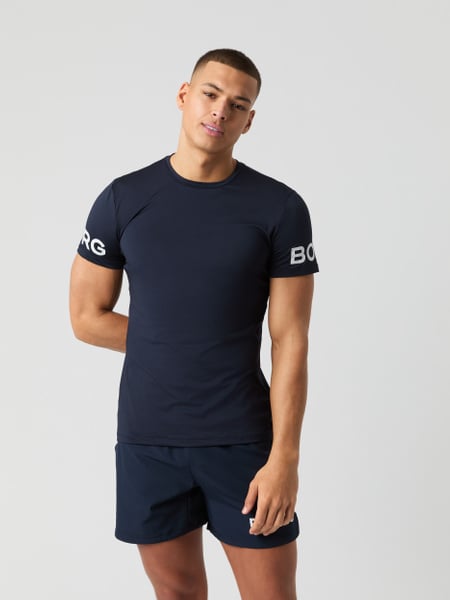 Björn Borg Borg T-shirt Marineblå, XXL