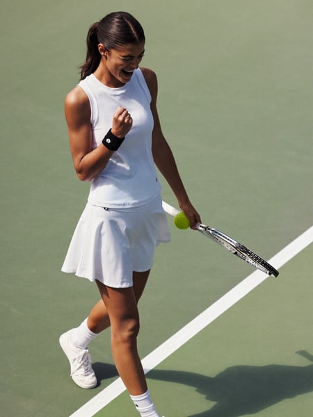 Björn Borg Ace Skirt Pocket Hvid, XXL