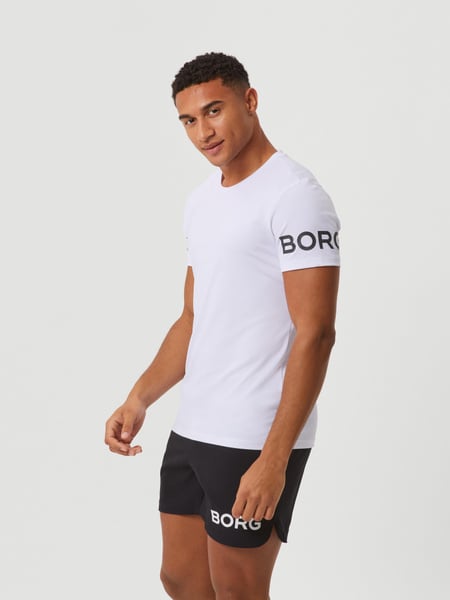 Björn Borg Borg T-shirt Hvid, XXL