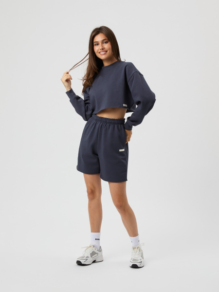 Björn Borg Studio Oversized Sweatshorts Grå, XXL