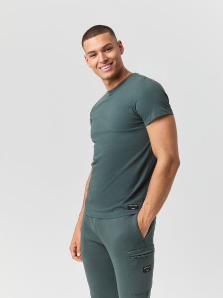 Se Björn Borg Centre T-shirt Grøn, XXL ved Björn Borg