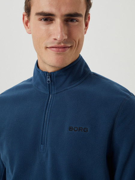Björn Borg Borg Half Zip Fleece Blå, XXL