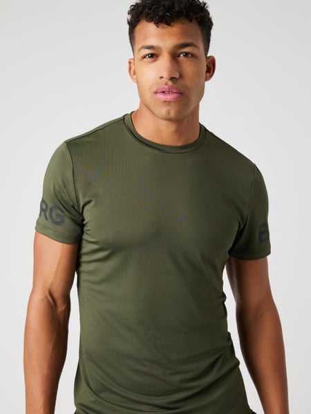 Björn Borg Borg T-shirt Grøn, XXL