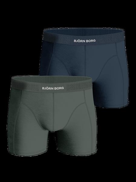 Björn Borg Premium Cotton Stretch Boxer 2-pack Multi, XXL
