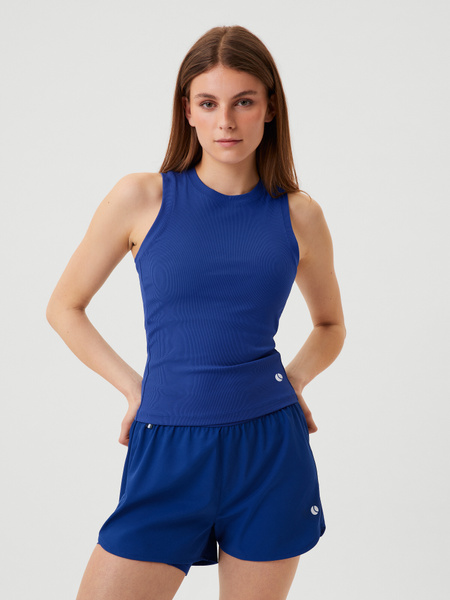 Björn Borg Ace Rib Tank Pocket Blå, XXL