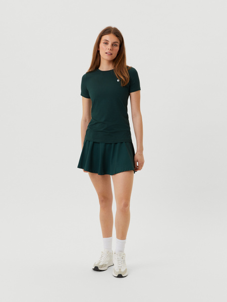 Se Björn Borg Ace Slim T-shirt Grøn, XXL ved Björn Borg