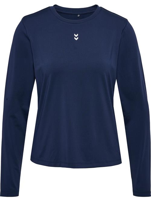 Hummel Funktionsbluse  navy / hvid