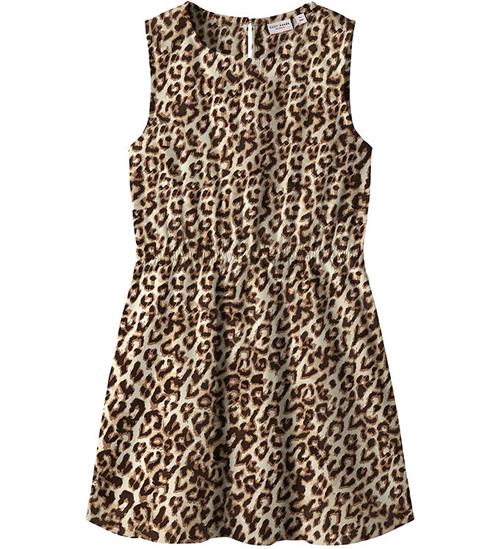 Name It Name it Kjole - NkfVinaya - Sort/LEOPARD AOP
