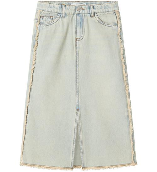 Name It Nederdel - NkfGami - Vintage LyseblÃ¥ Denim