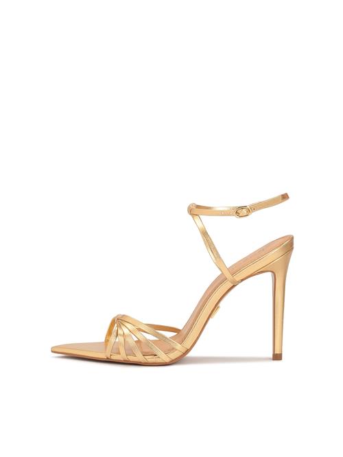 Kazar Sandaler med rem  guld