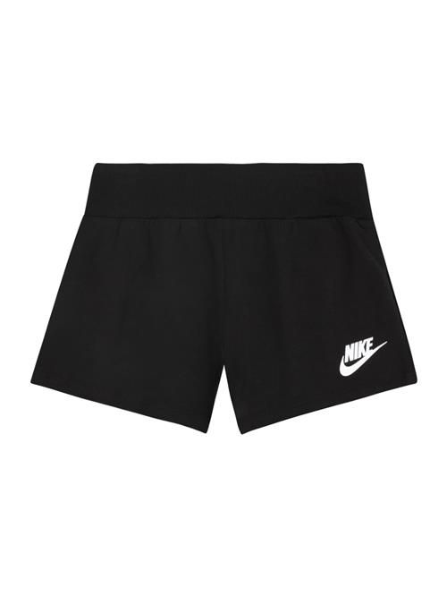 Nike Sportswear Bukser  sort / hvid