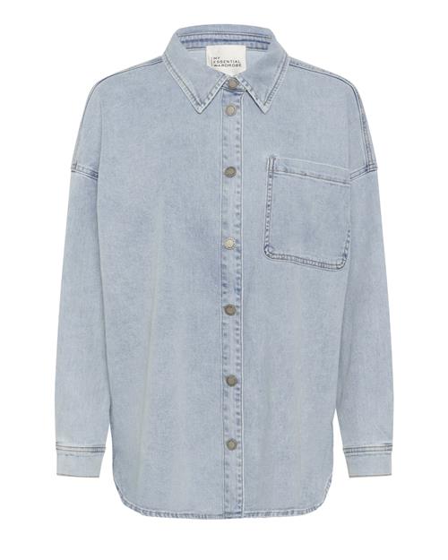 My Essential Wardrobe Bluse  blue denim