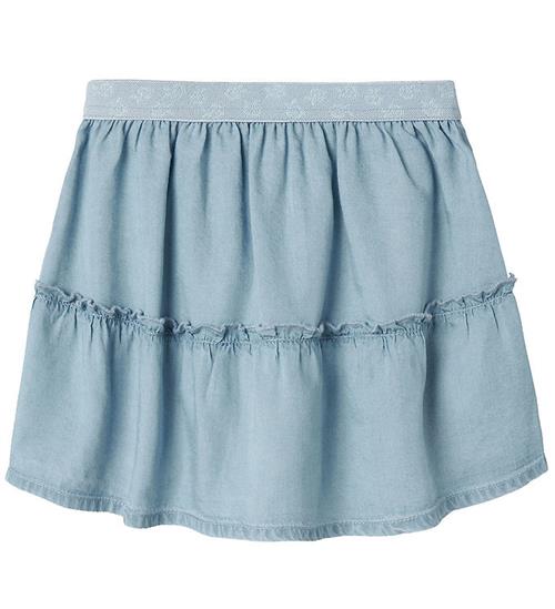 Name It Nederdel - NmfMia - Lyseblå Denim