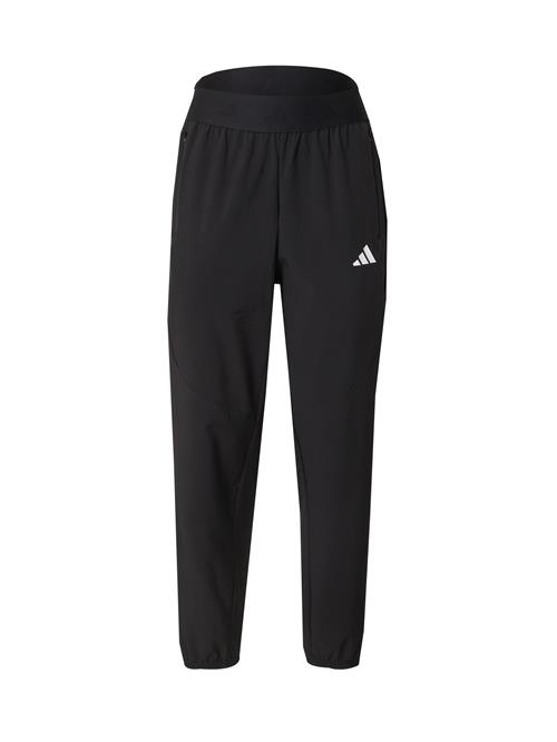 ADIDAS PERFORMANCE Sportsbukser 'D4T WVN'  sort / hvid