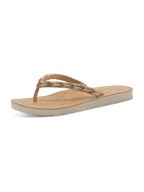 Tamaris Klipklappere  brun / bronze / grå