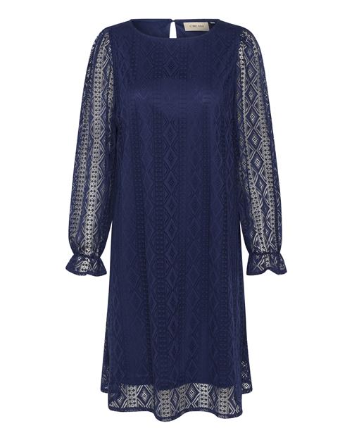 Cream Kjole 'Valerie'  navy