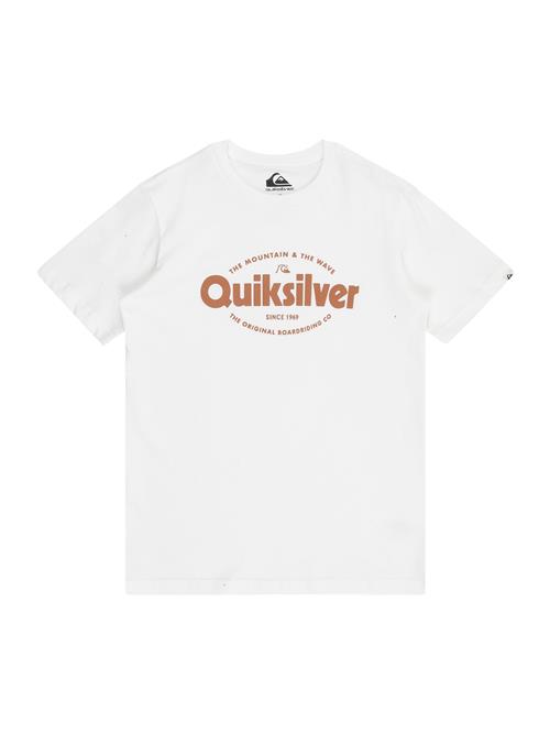QUIKSILVER Shirts  karamel / hvid