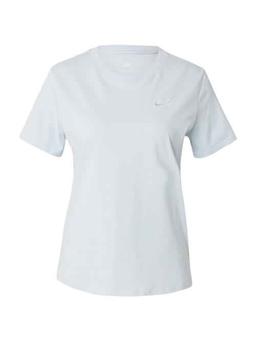 Nike Sportswear Shirts 'Club Essential'  pastelblå / hvid