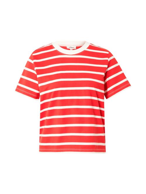 s.Oliver Shirts  rød / hvid
