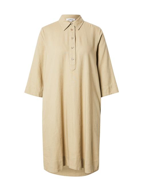 s.Oliver Blusekjole  mørkebeige