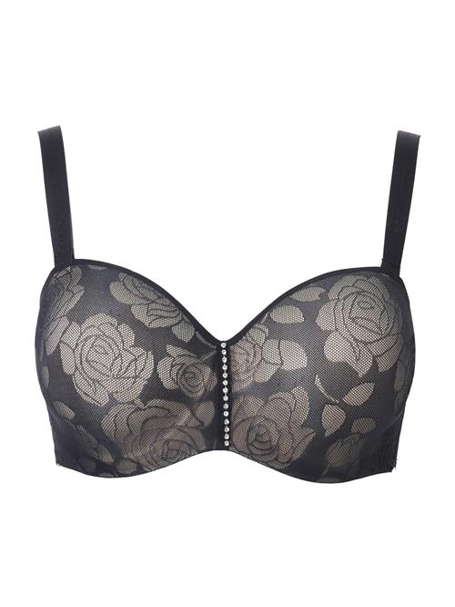 Ulla Popken Minimizer  lysebeige / sort