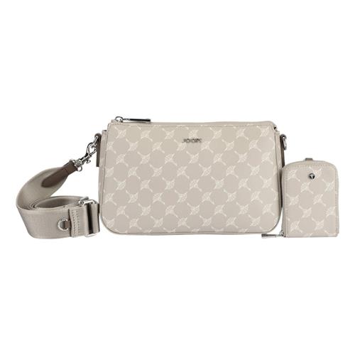 JOOP! Skuldertaske 'Jasmina'  beige / grå