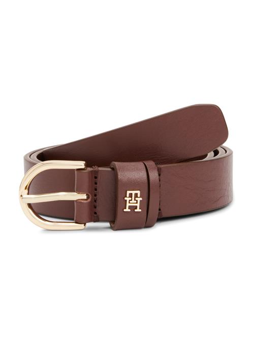 TOMMY HILFIGER Bælte 'ESSENTIAL EFFORTLESS 2.5'  brun
