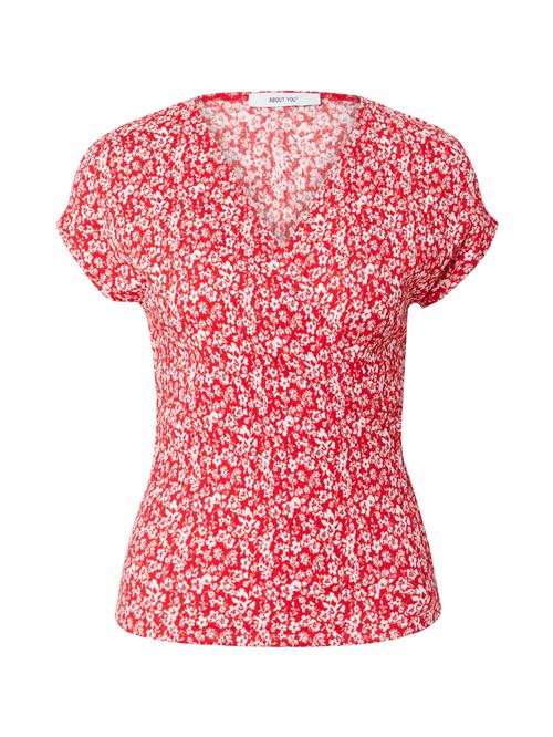 ABOUT YOU Shirts 'Isabella'  rød / hvid