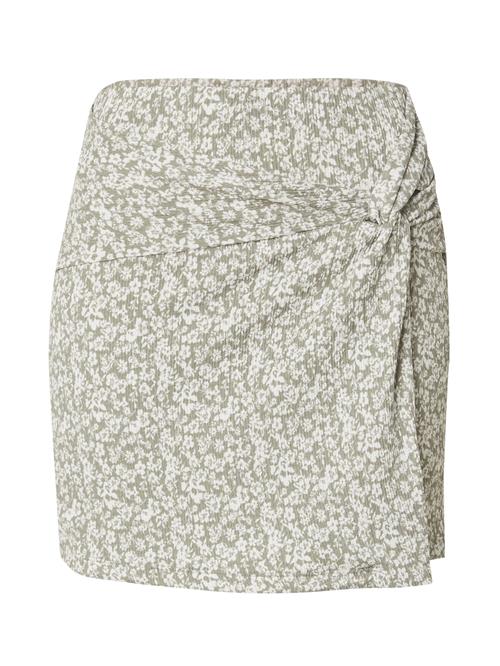 ABOUT YOU Nederdel 'Jorina'  khaki / hvid