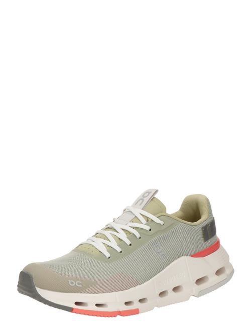 On Sneaker low 'Cloudnova Form 2'  lysegrøn / knaldrød