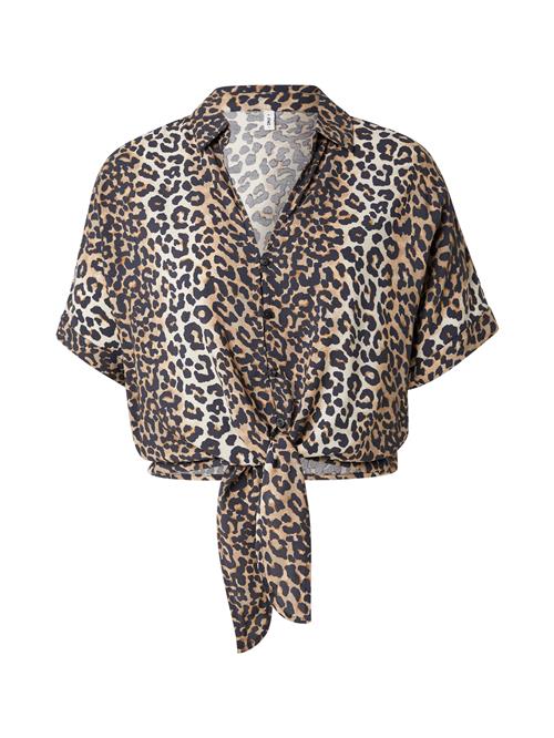 ONLY Bluse 'ONLNOVA'  beige / brun / sort