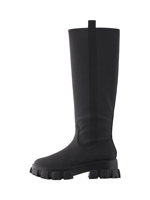Adrianna Knee High Boots - Sort - 41 - PIECES