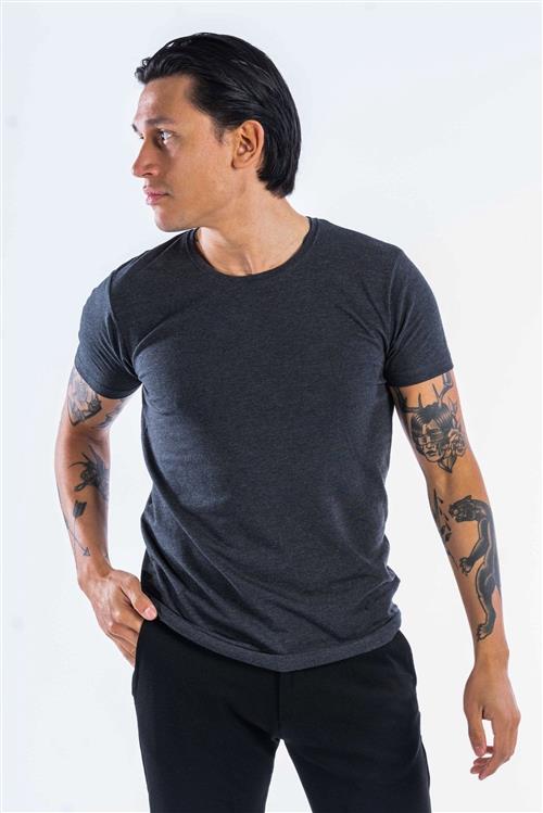 Performance T-shirt - Mørke Grå - Herre - M - TeeShoppen
